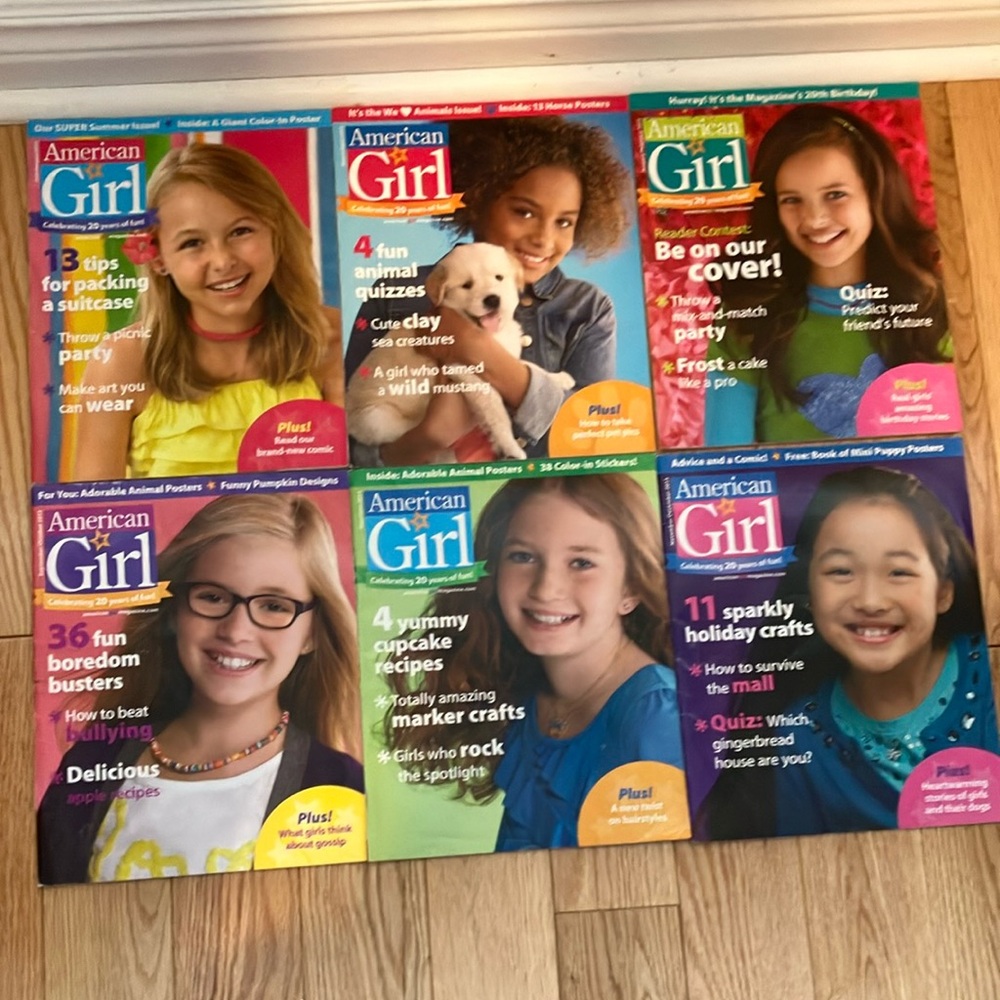 American Girl Magazine Set for 2013.